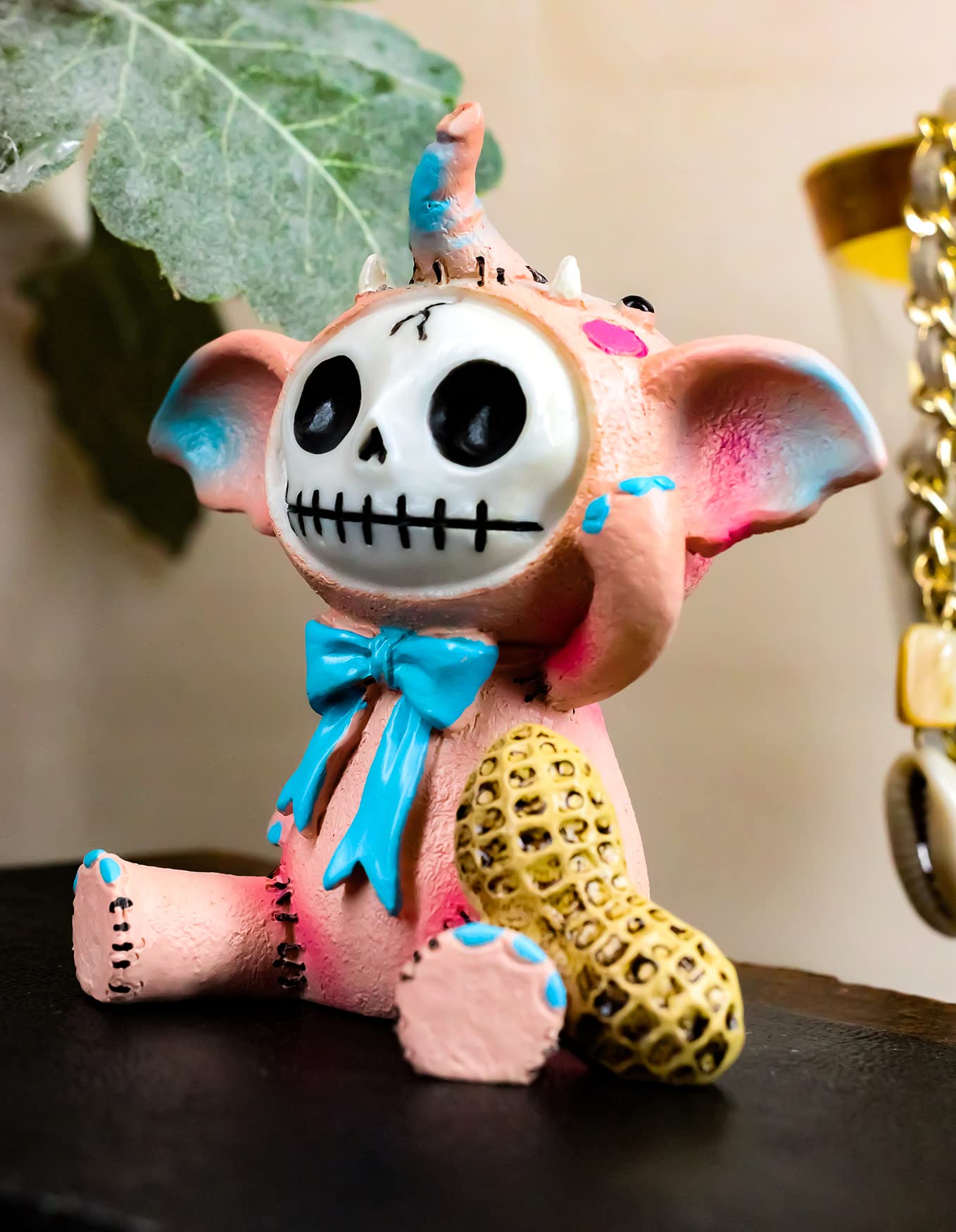 Amazon.com: Ebros Furry Bones Dumbo Elefun The Pink Elephant With